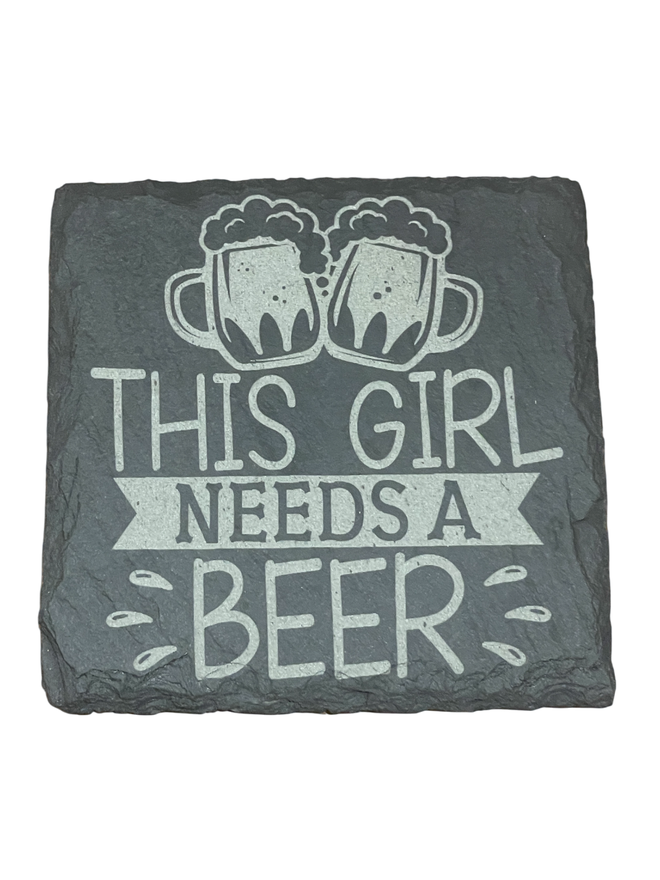 Engraved Slate Coasters – Humorous Quotes for the Home or Bar