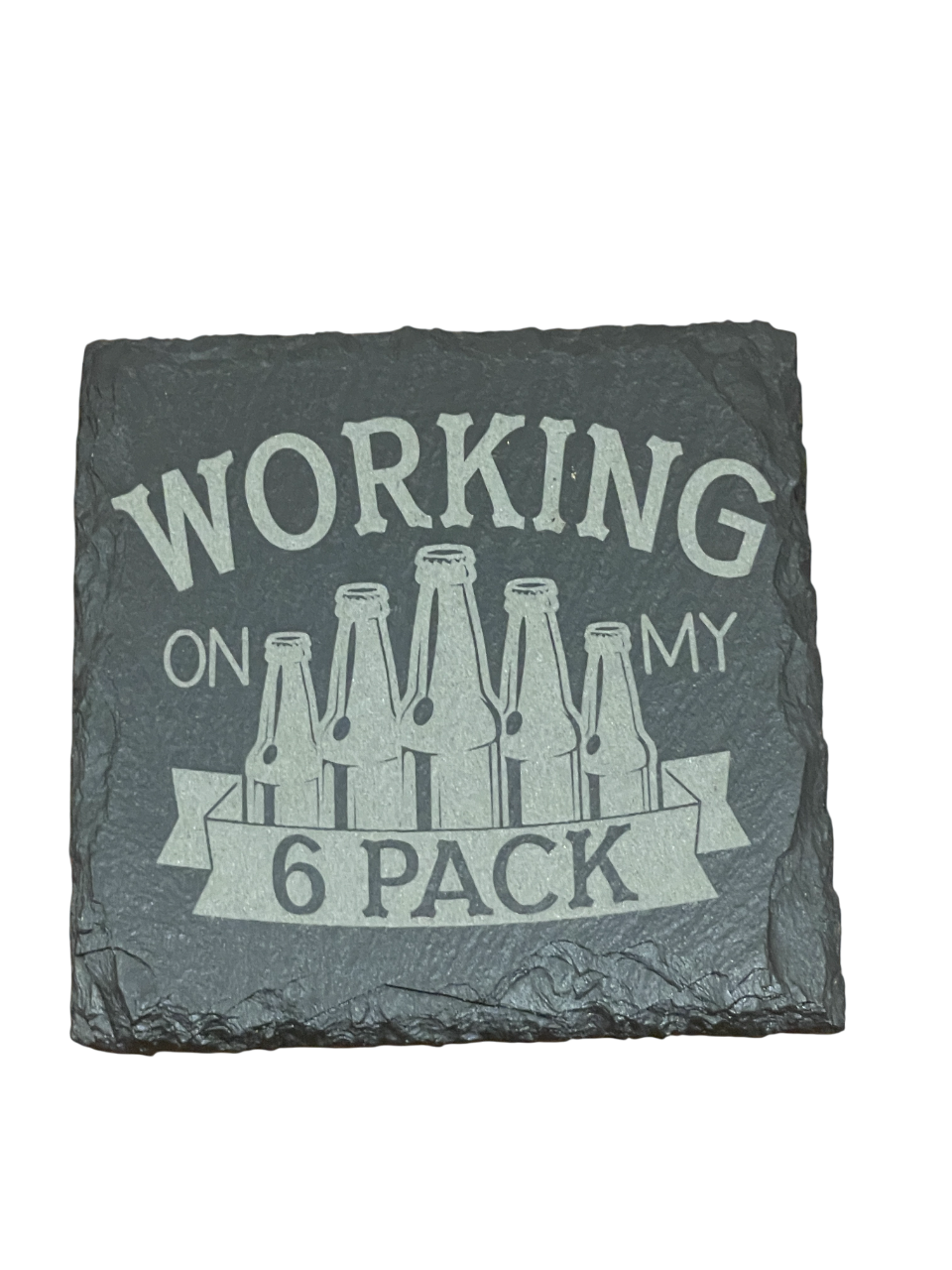 Engraved Slate Coasters – Humorous Quotes for the Home or Bar