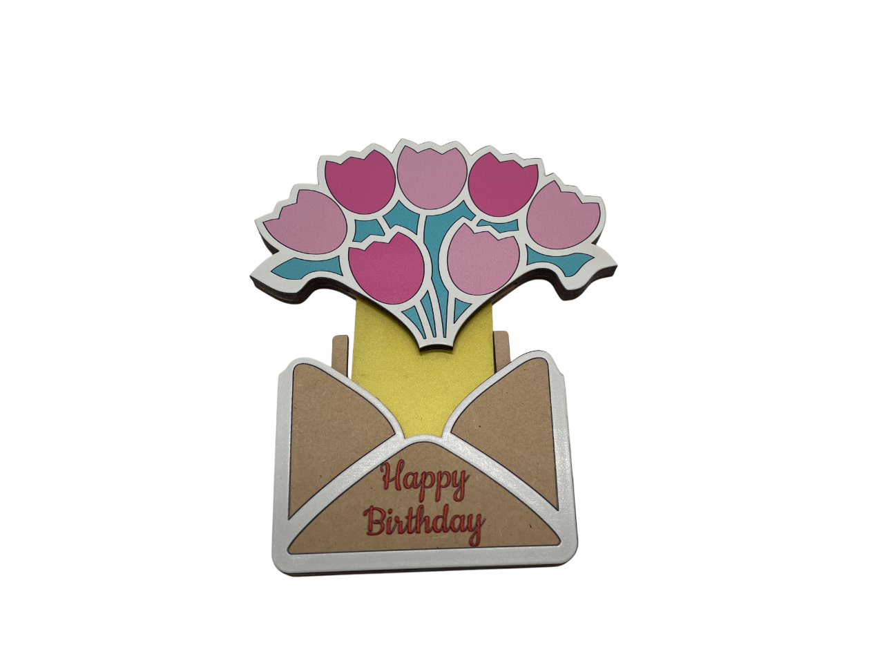 Gift Card Holder - Flower Bouquet