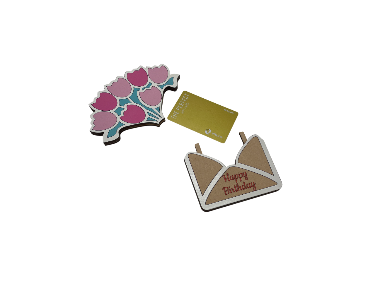 Gift Card Holder - Flower Bouquet