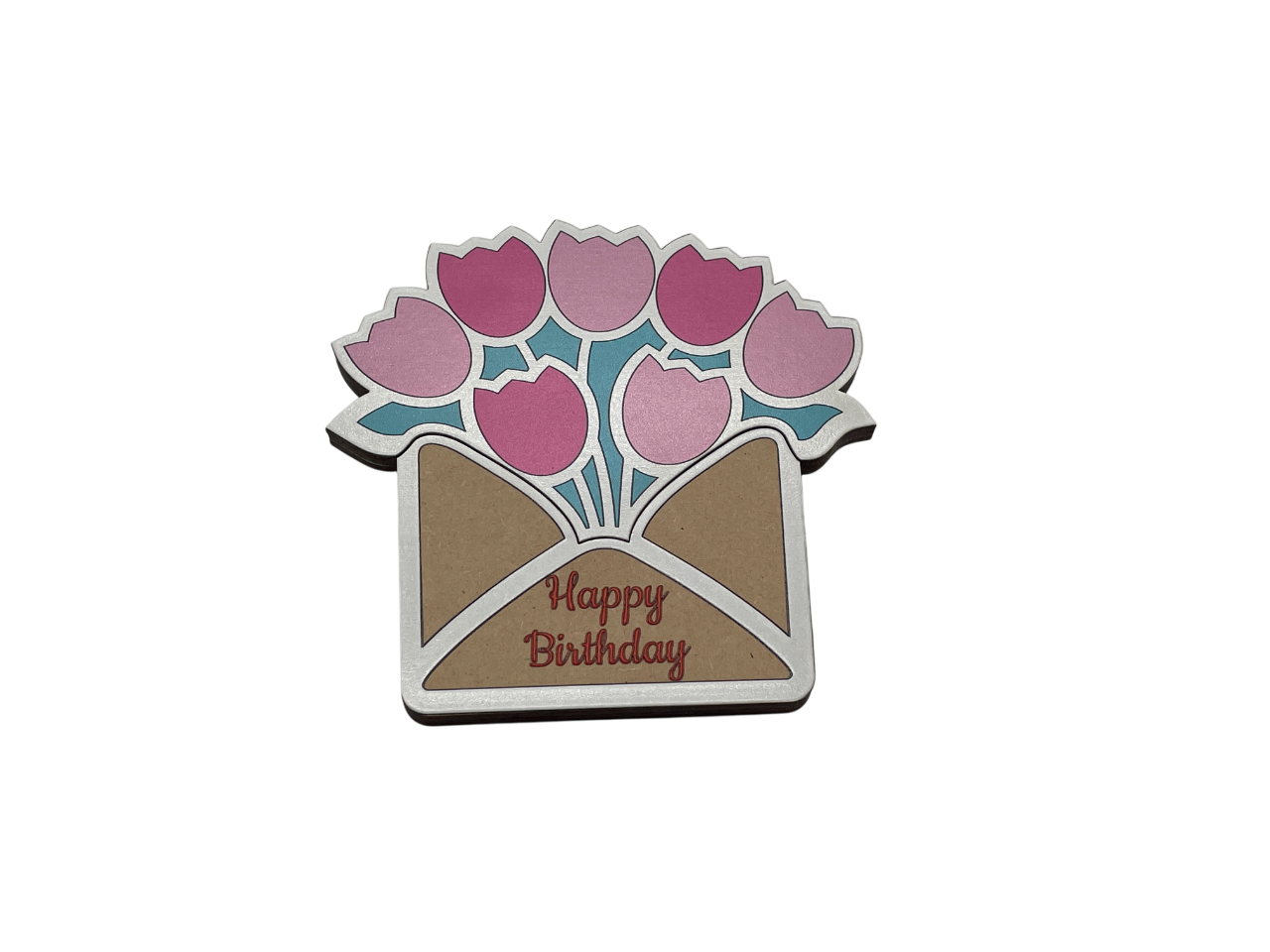 Gift Card Holder - Flower Bouquet