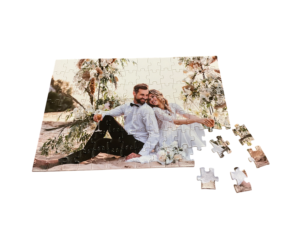 Personalized Photo Jigsaw Puzzle | Custom Picture Puzzle Gift | Unique Keepsake for Family, Wedding, or Anniversary