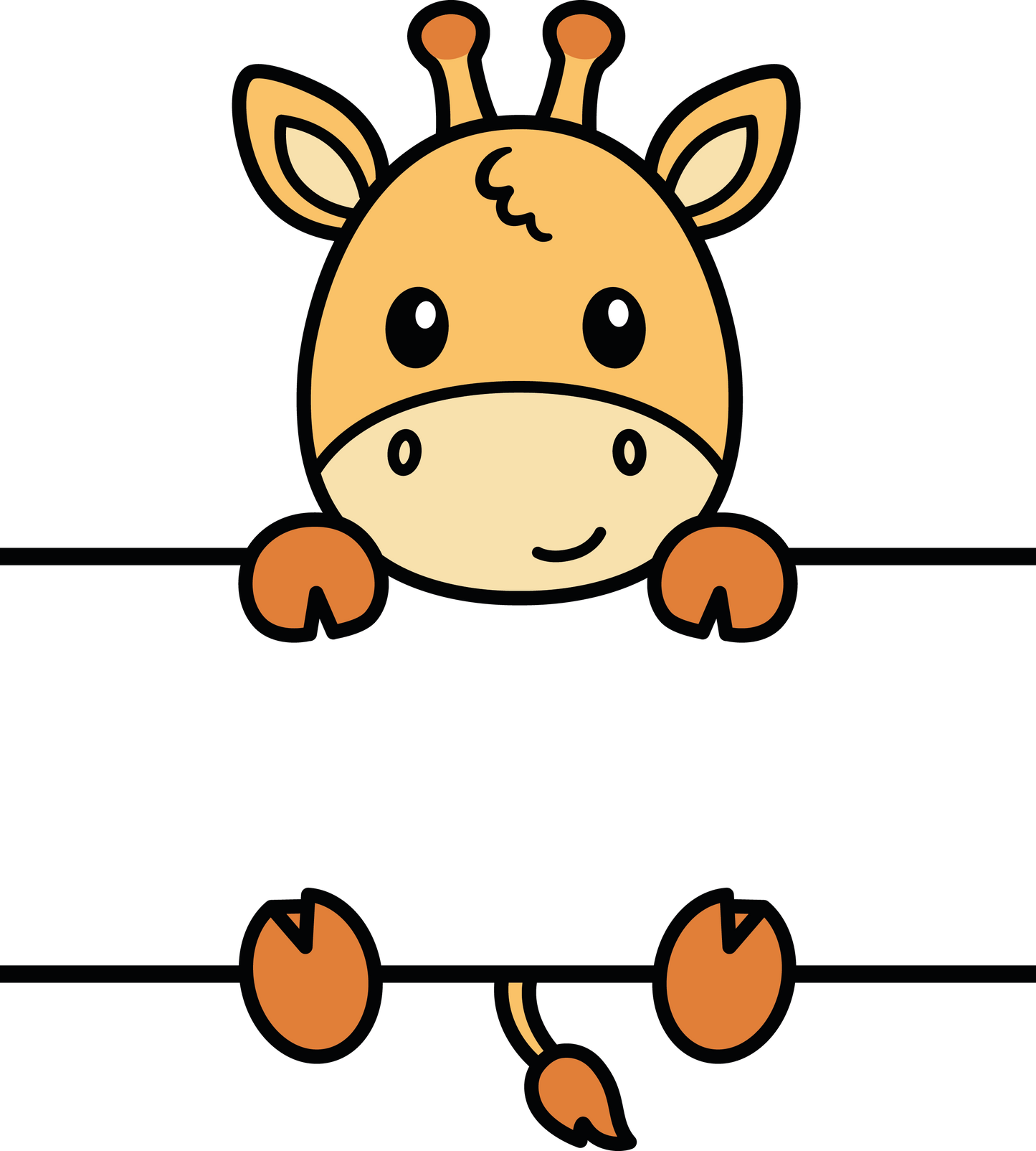 Personalised Safari Animals Name Sign | Custom Wall or Desktop Bedroom Decor